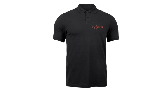 Favors Black Polo Short Sleeve Uniform Shirt